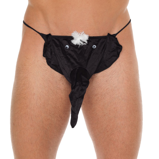 MensBlackGStringWithElephantAnimalPouch0.jpg